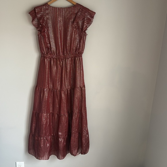 NEW Anthropologie DOLAN Collection Sawyer Silk Midi Dress XS - Picture 3 of 13